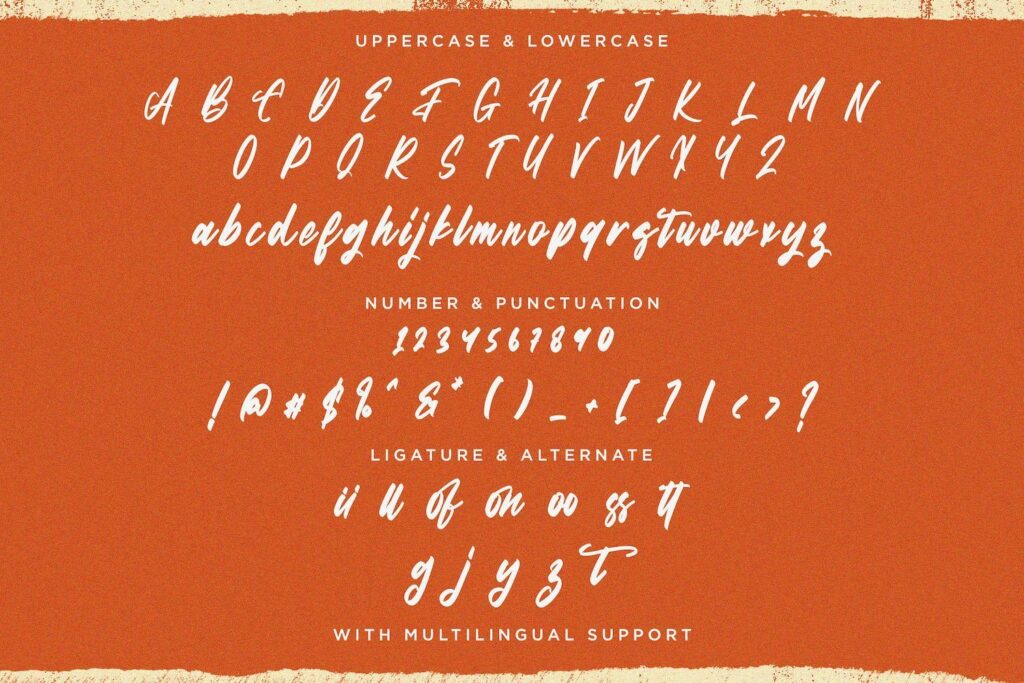 Astayfattony - Handwritten Font Poster 8