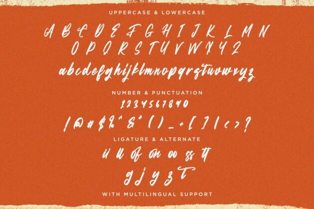 Astayfattony - Handwritten Font Poster 8