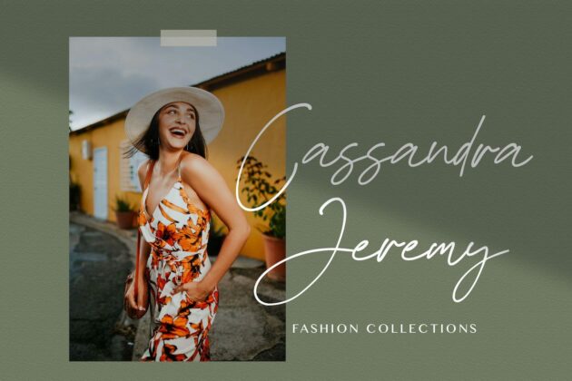 Asthacy Reny - Handwritten Font Poster 8