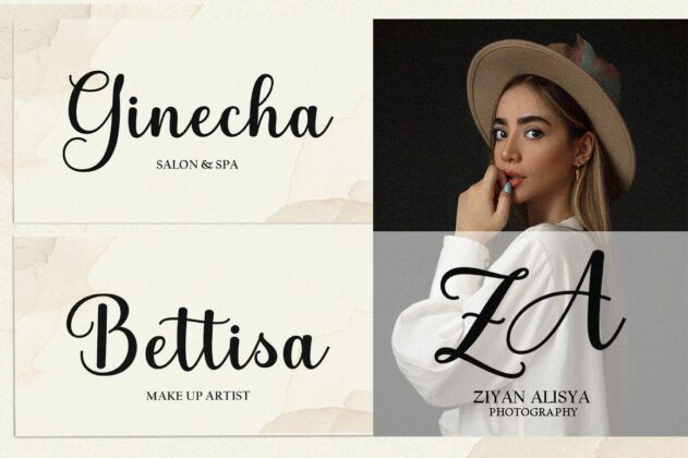 Astica Script Poster 5