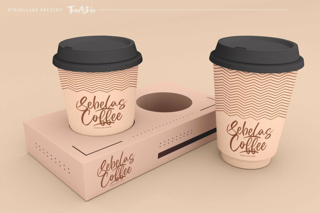 Astria - Handwritten Font Poster 2