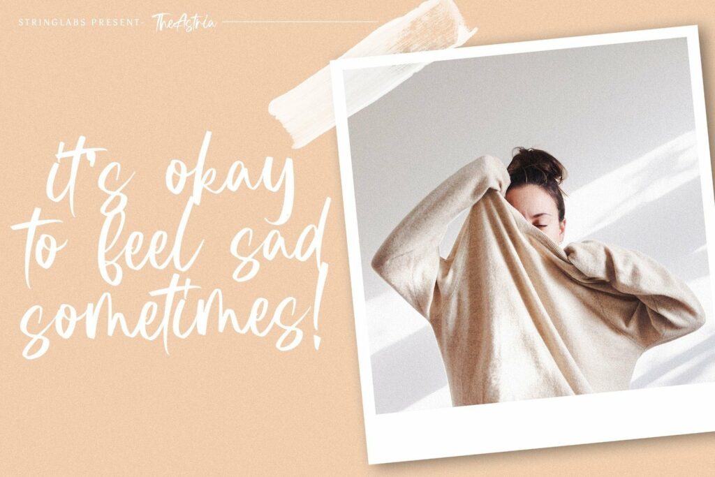 Astria - Handwritten Font Poster 5