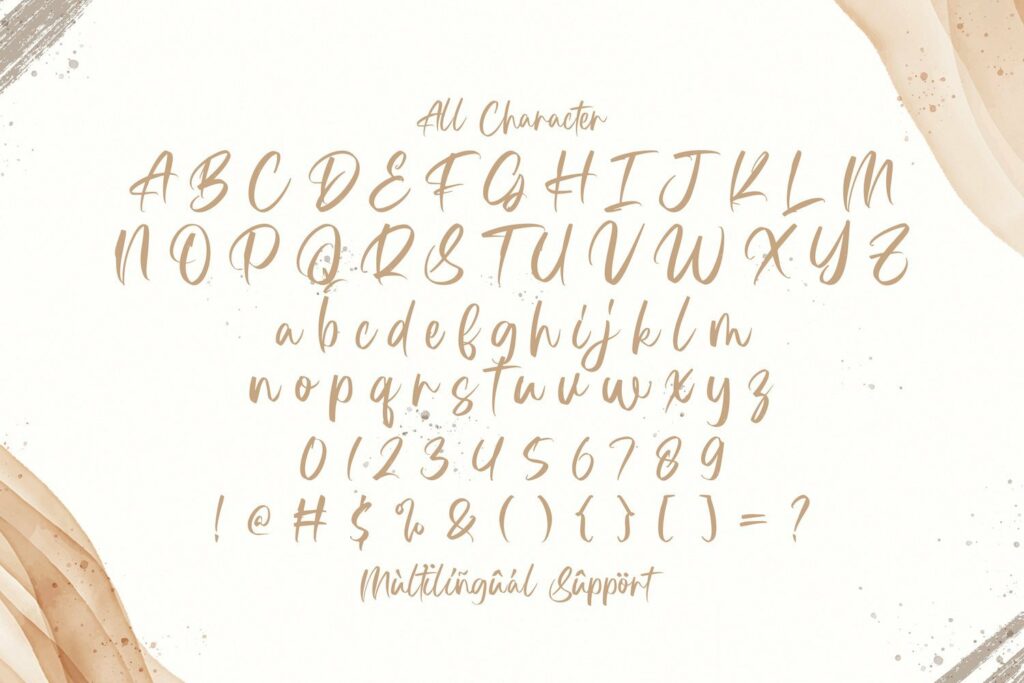 Astria - Handwritten Font Poster 6