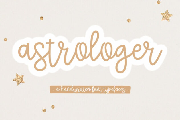 Astrologer - Handwritten Typefaces Poster 8