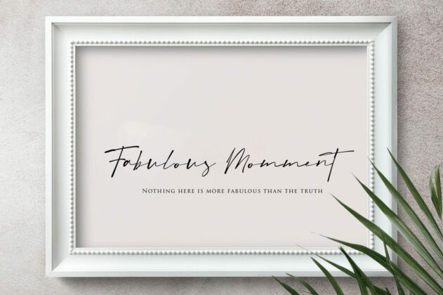 Austin Signature Font Poster 3