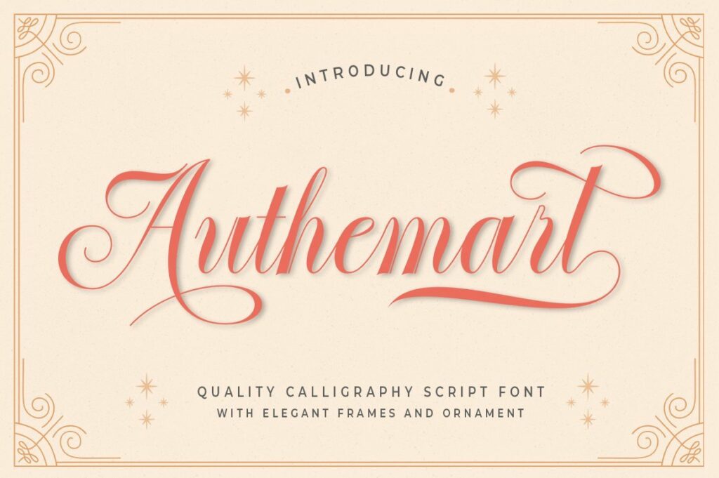 Authemart + Elegant Fremes & Ornament Poster 10
