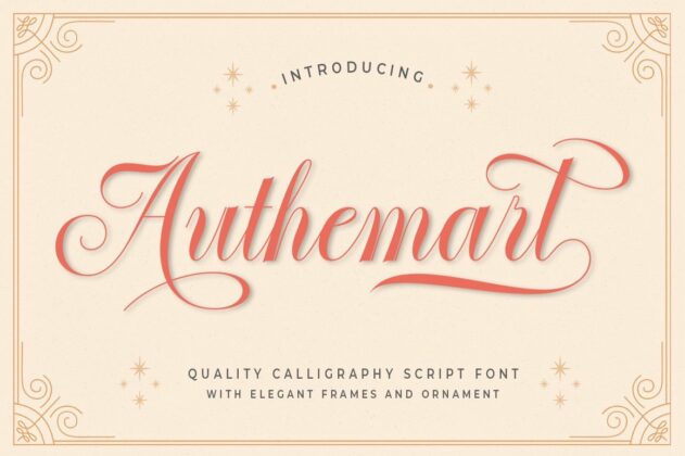 Authemart + Elegant Fremes & Ornament Poster 10