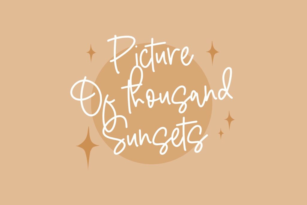 Aventurine is a Monoline Handwritten Font Poster 4