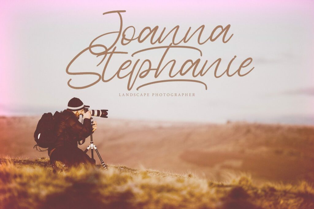 Awejatty - Handwritten Font Poster 8