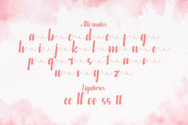 Azteciya - Handwritten Font Poster 8