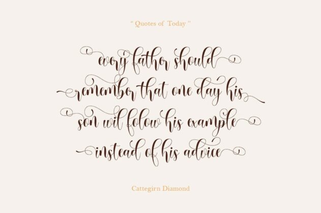 Babenta - Modern Calligraphy Font Poster 5