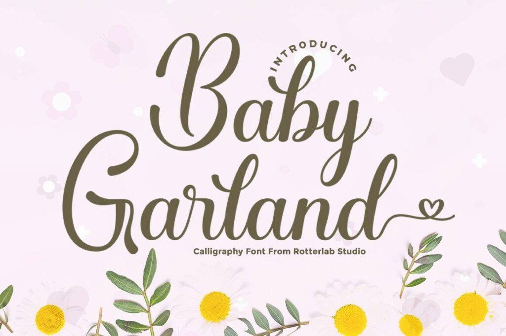 Baby Garland Poster 6