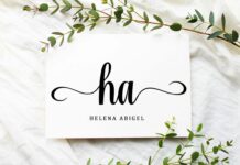 Balegad Script Font Poster 1