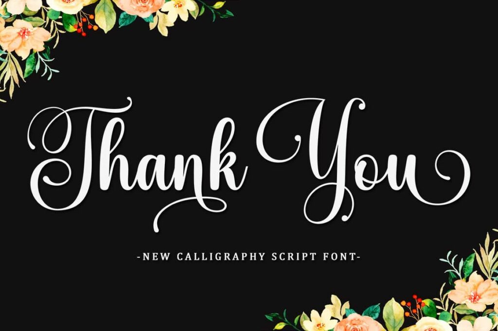 Balegad Script Font Poster 8