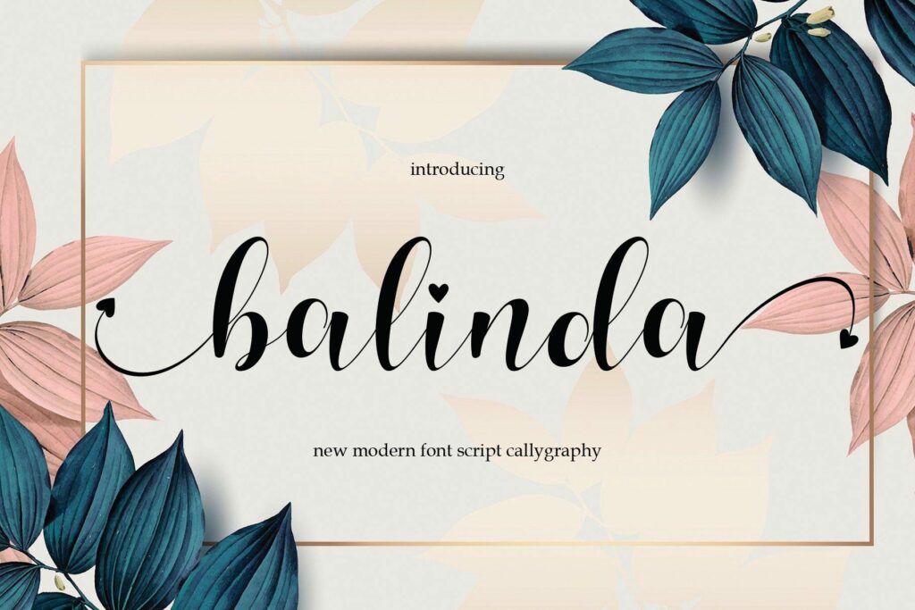 Balinda Script Poster 7