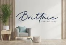 Balletica Handwritten Script Font Balletica Handwritten Script Font Poster 1