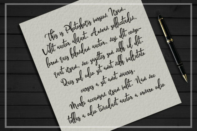Bandrose Font Poster 7