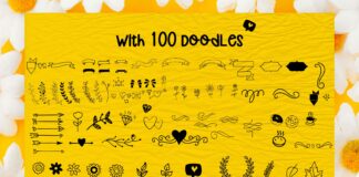 Banitta Font Trio & Extras Poster 1