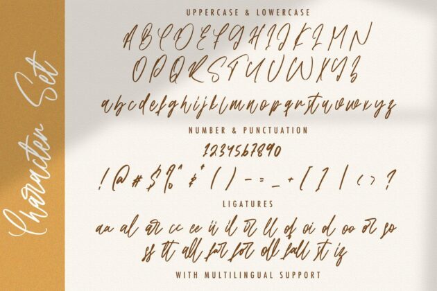 Barista Heraly - Handwritten Font Poster 4