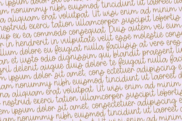 Beachy Dreams Cursive Handwriting Poster 2