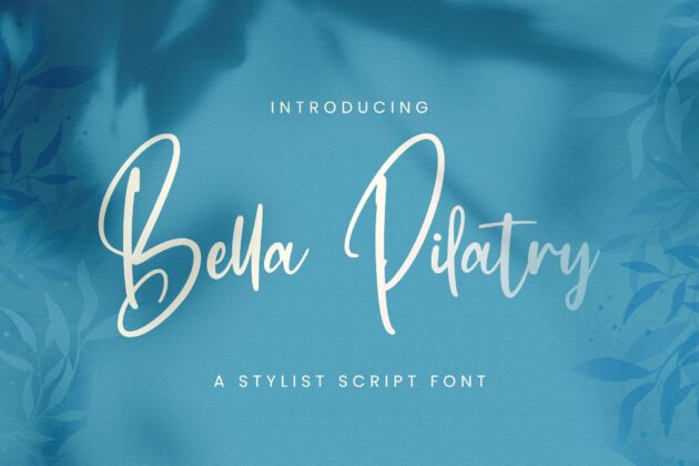 Bella Pilatry - Handwritten Font Poster 1