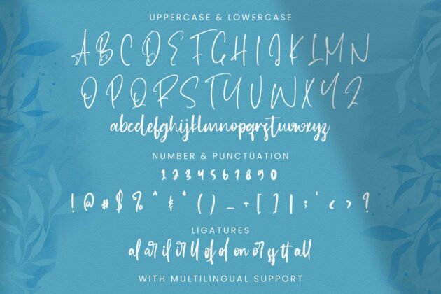 Bella Pilatry - Handwritten Font Poster 5