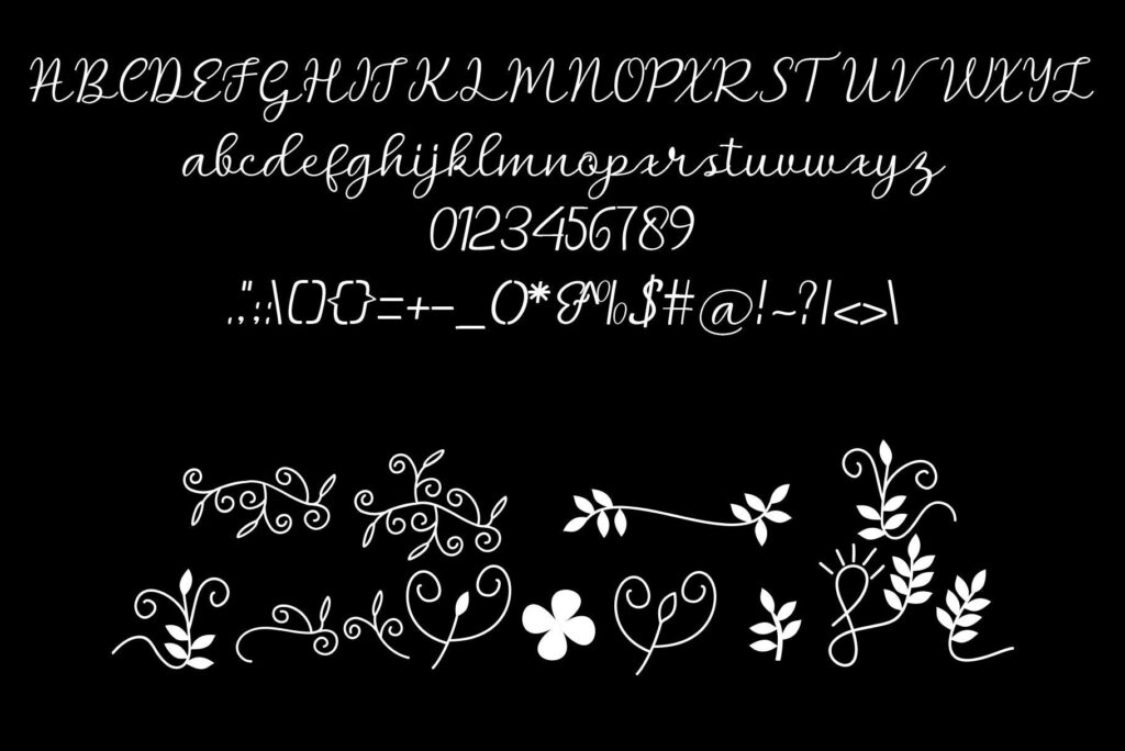 Bella Script Poster 6