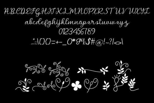 Bella Script Poster 6