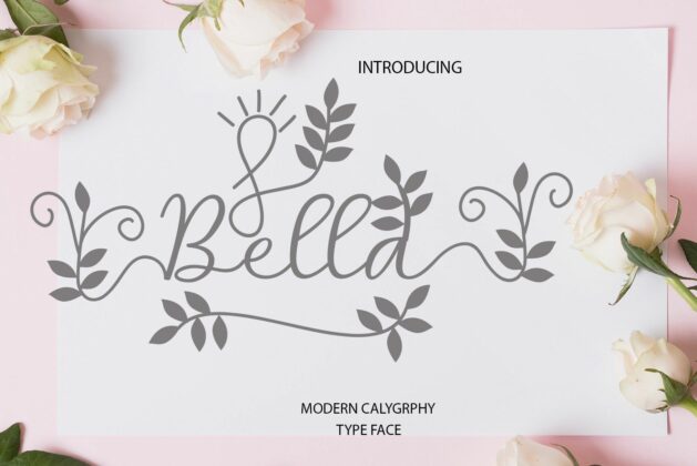 Bella Script Poster 7