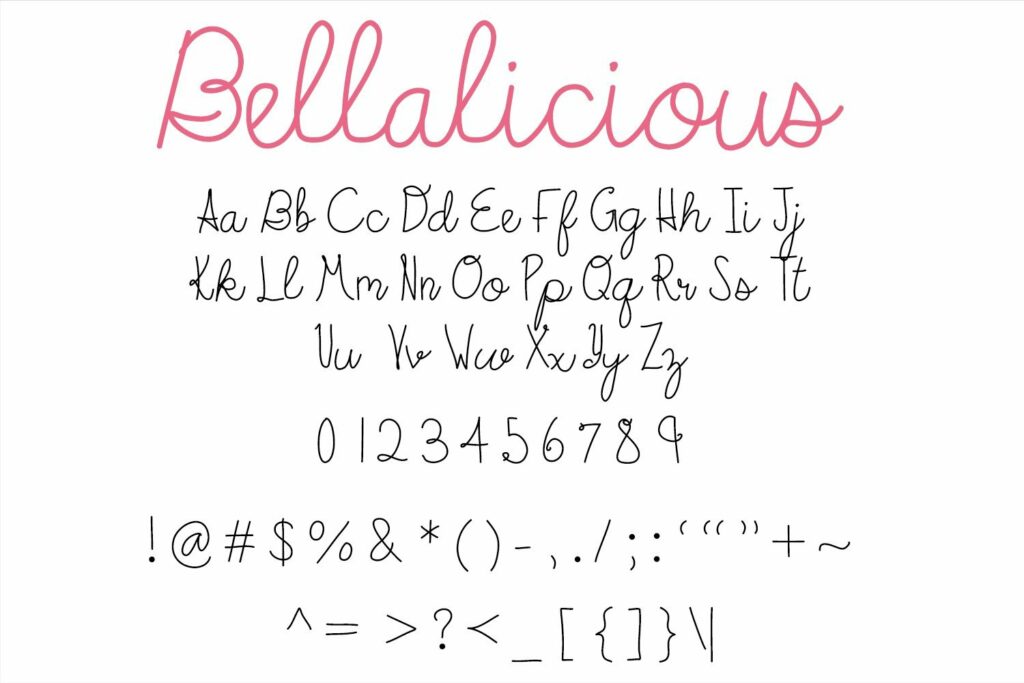 Bellalicious Poster 1