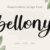 Bellony – Handwritten Script Font
