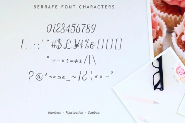 Berrafe Font Poster 4