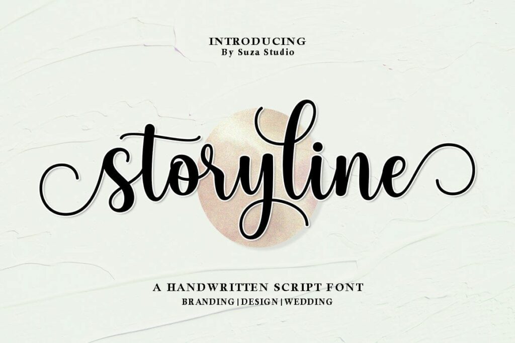 Best Script Font Bundle Poster 5