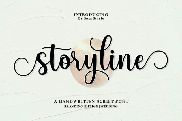 Best Script Font Bundle Poster 5