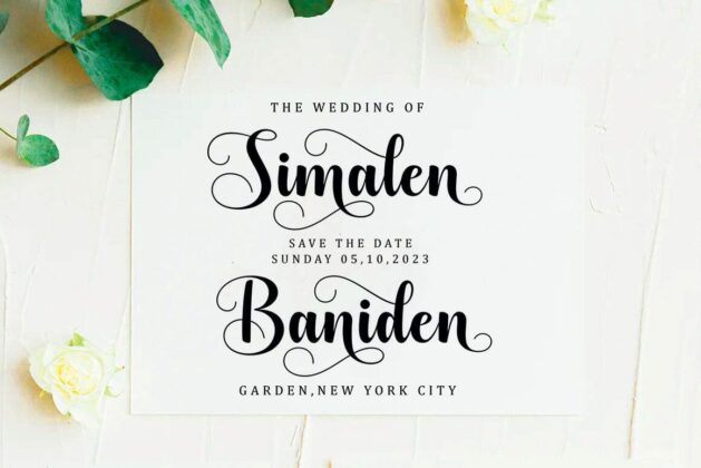 Best Specialist Script Font Poster 3