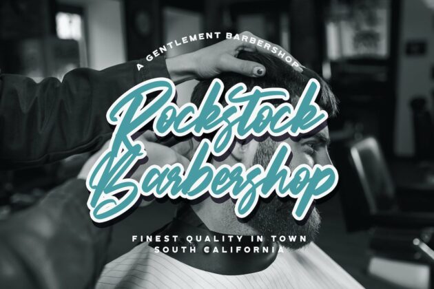 Bestallie - Bold Script Font Poster 8