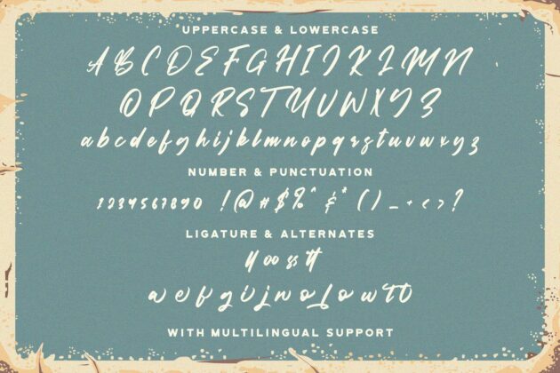 Bestallie - Bold Script Font Poster 10