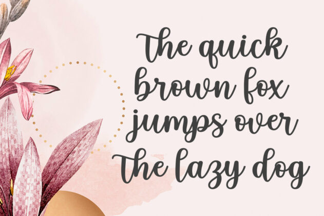 Bestore | Script Fonts Poster 7