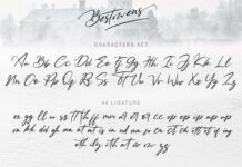 BESTOWENS FAMILY (10 Styles in 1 Typeface) Poster 1