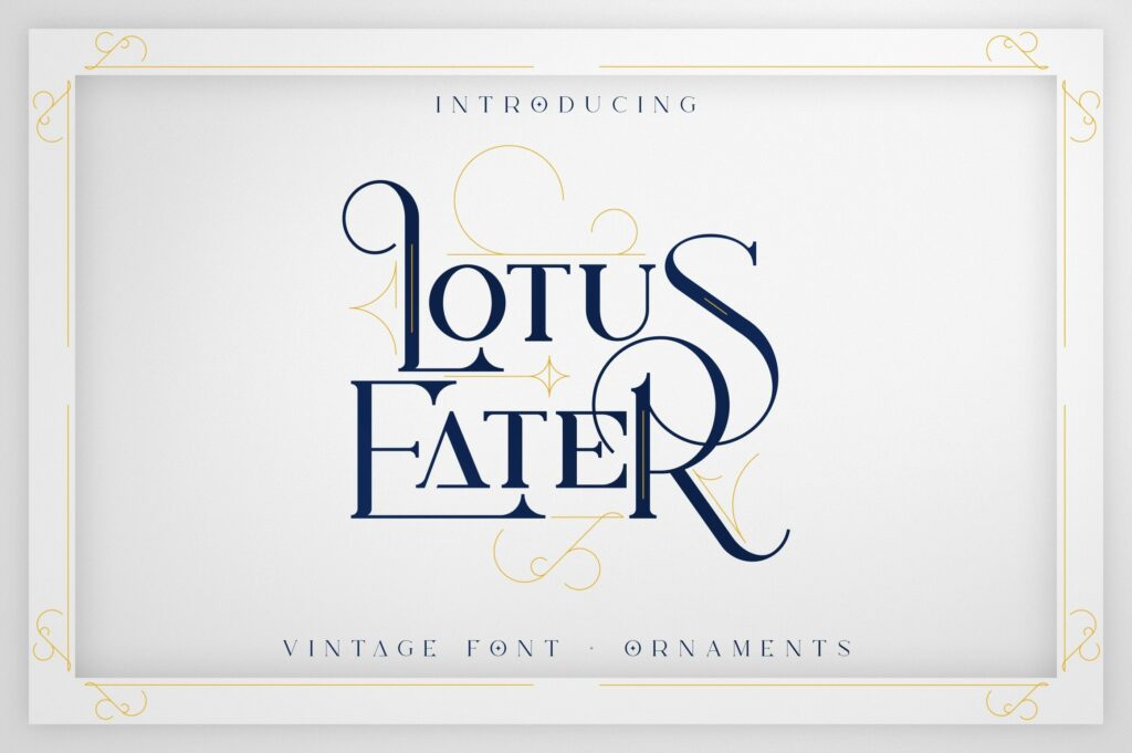 Bestseller Font Collection | 6in1 Poster 2