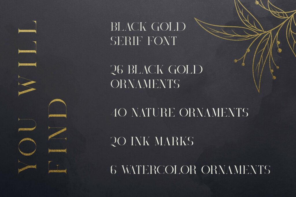 Bestseller Font Collection | 6in1 Poster 8