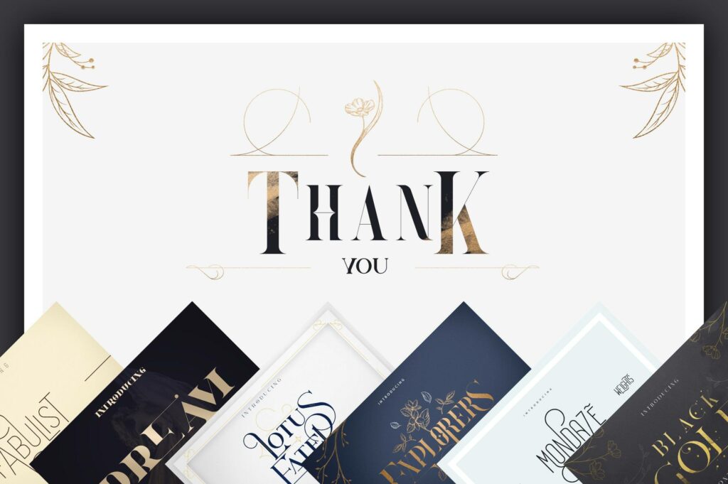 Bestseller Font Collection | 6in1 Poster 10