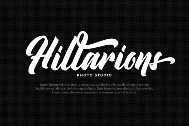 Bethany Kibang - Bold Script Font Poster 4