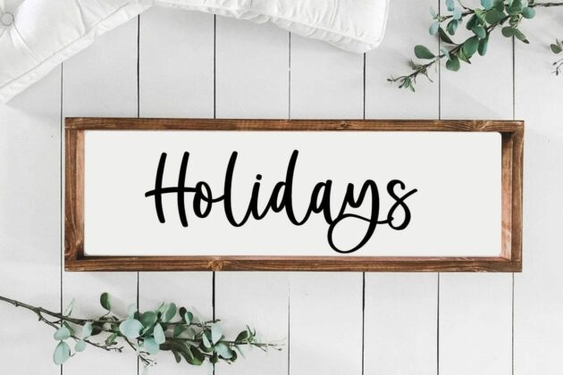 Bethny Charlie - Modern Script Font Poster 9