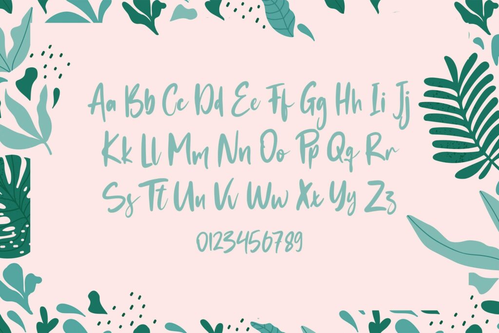 Better Wild Font (Script Fonts, Handwritten Fonts, Handwriting Fonts) Poster 3