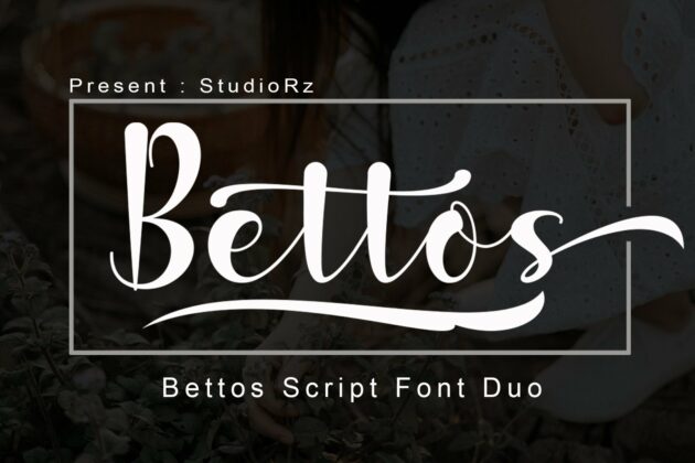 Bettos Font Duo Poster 3