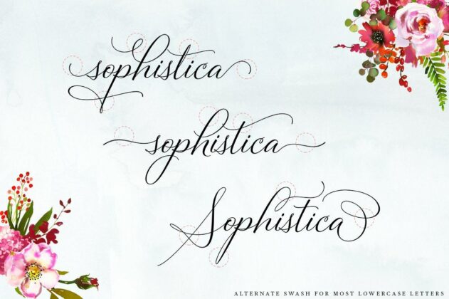 Bettrisia Script Poster 3