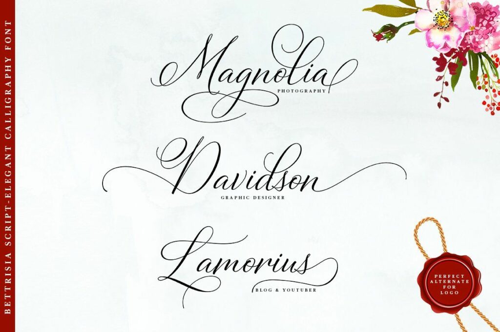 Bettrisia Script Poster 7