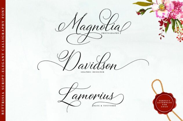 Bettrisia Script Poster 7