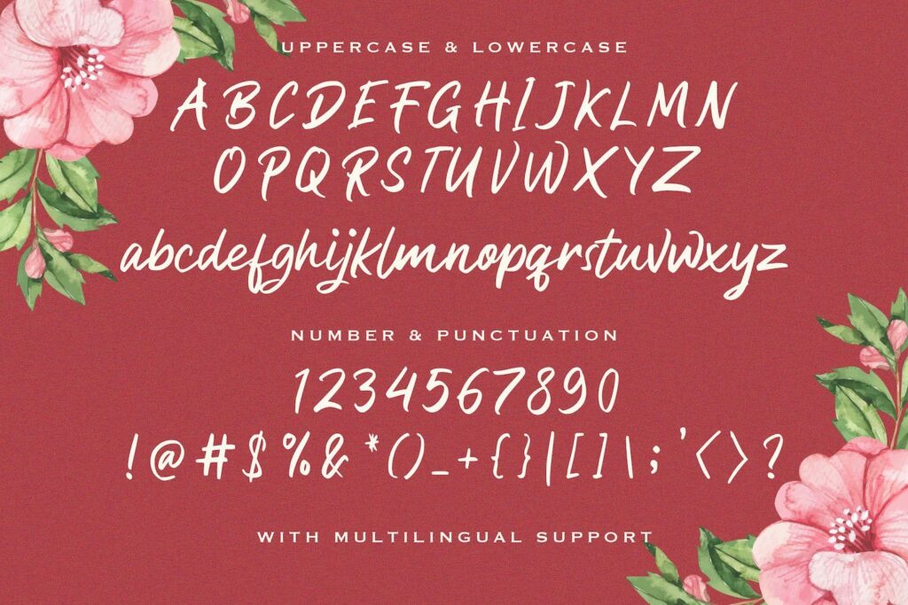 Bezitta - Handwritten Font Poster 5